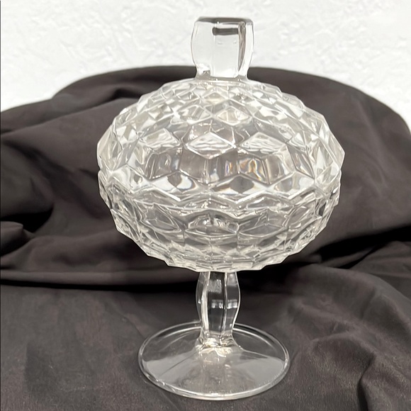 Fostoria Other - Fostoria American 2056 Jelly/Candy Dish and Cover
